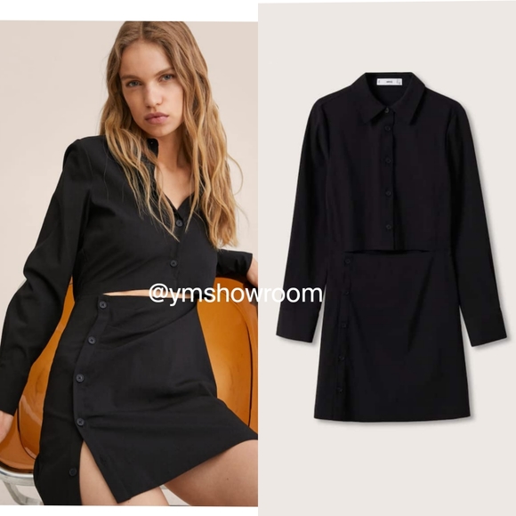 Mango Dresses & Skirts - 🔥last 3🔥MAMGO Cut-out mini dress